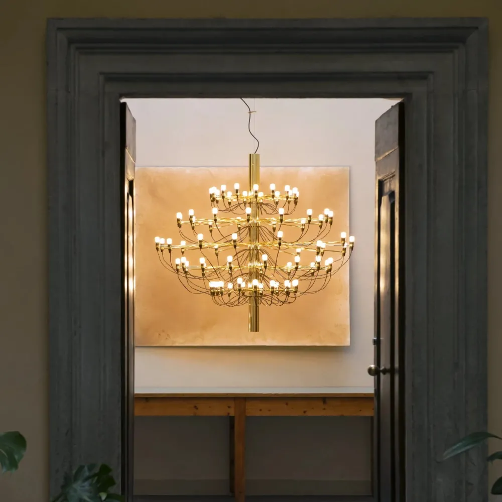 Flos Lustres>2097/75 Bulbes givrés Lustres LED