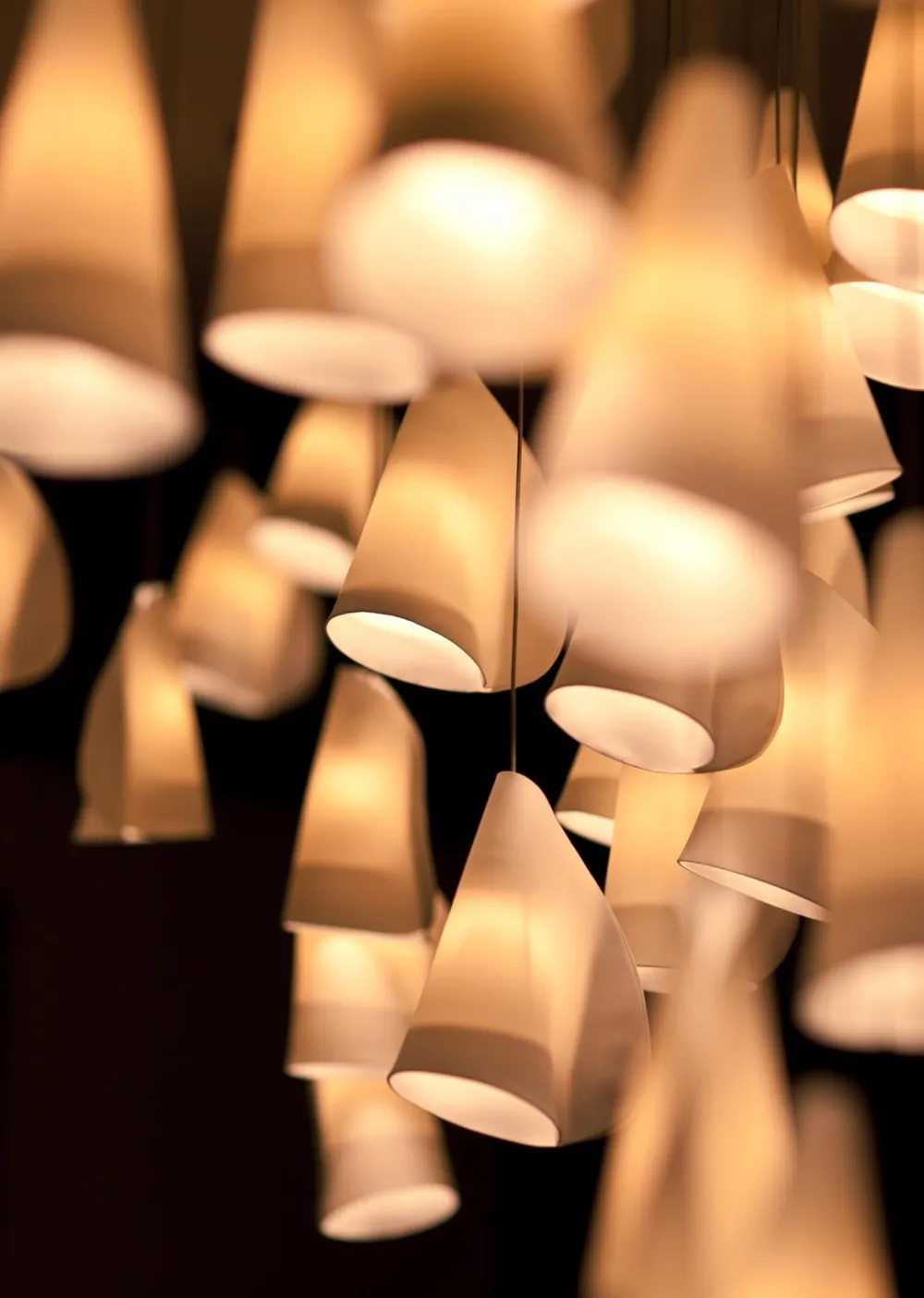 BOCCI Suspensions>21.7 Cascade Suspensions Blanc