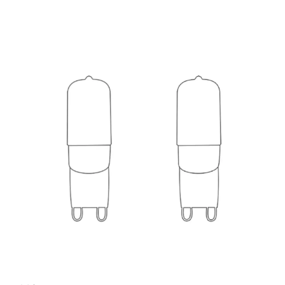 Paslab Accessoires>2 x Ampoule G9 4W LED