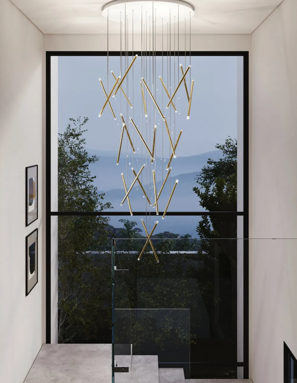 Lodes Suspensions>A tube nano duo 50cm Suspensions LED