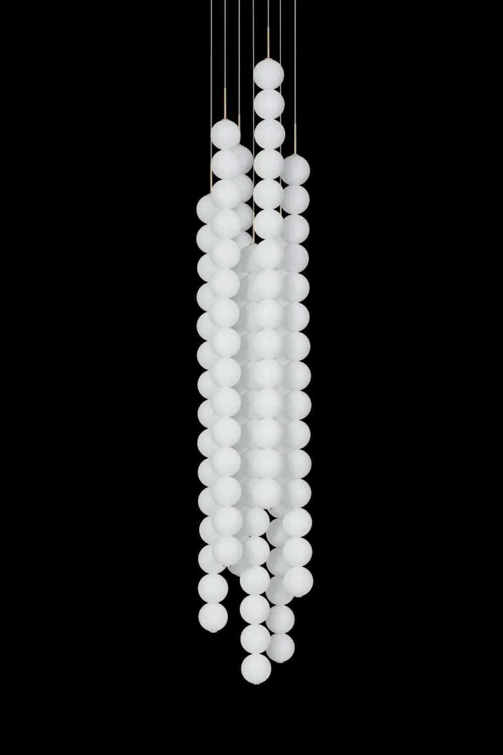 Terzani Suspensions>Abacus 7 - 145cm Suspensions LED Blanc