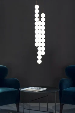 Terzani Suspensions>Abacus 3 - 100cm Suspensions LED Blanc
