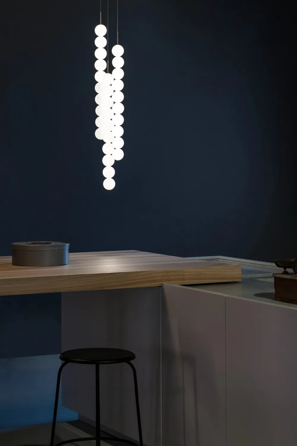 Terzani Suspensions>Abacus 3 - 100cm Suspensions LED Blanc