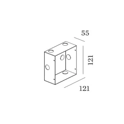 Wever u0026 Ducré Accessoires>Accessoires Boîtier en béton Large