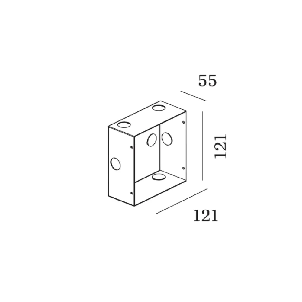 Wever u0026 Ducré Accessoires>Accessoires Boîtier en béton Large