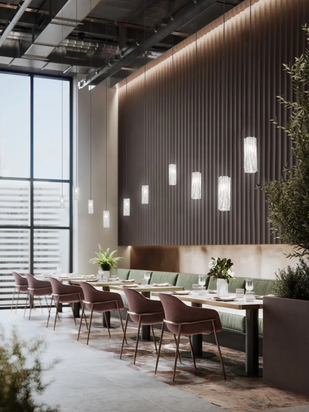 Slamp Suspensions>Accordéon Vertical Suspensions