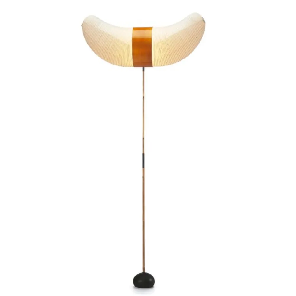 Vitra Lampadaires>Akari BB3-33S Lampadaires LED Bambou