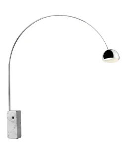 Flos Lampadaires>Arco Lampadaires Argent LED