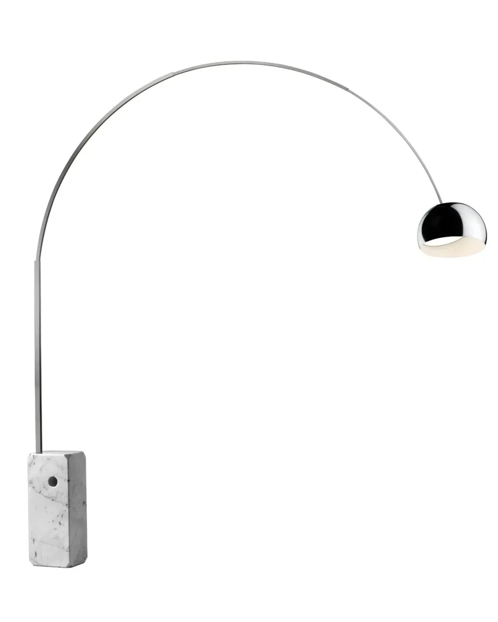 Flos Lampadaires>Arco Lampadaires Argent LED