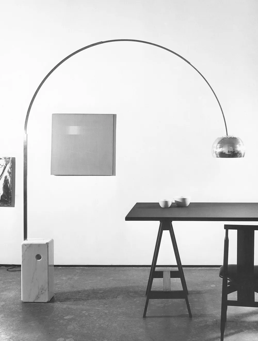 Flos Lampadaires>Arco Lampadaires Argent LED