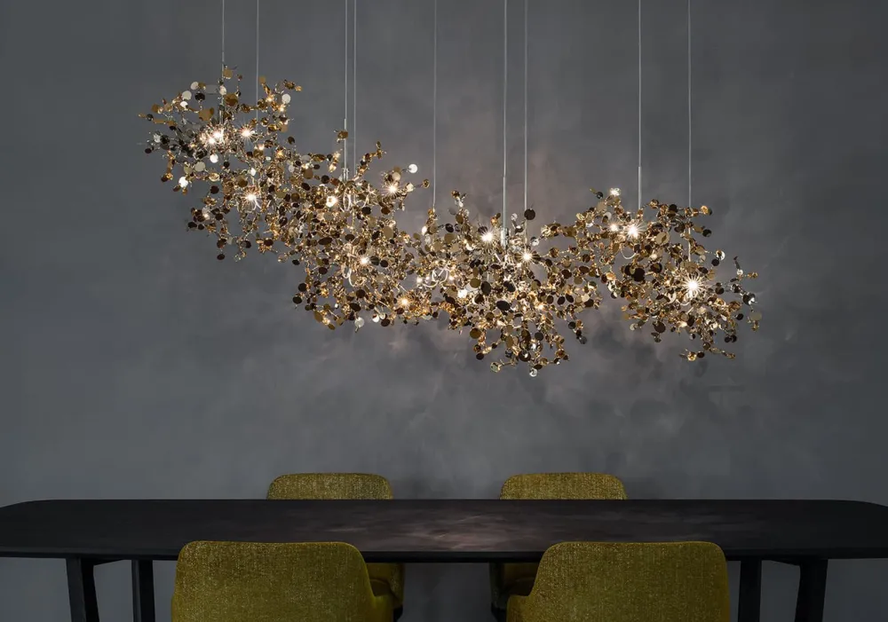 Terzani Suspensions>Argent 4 Linéaire Suspensions