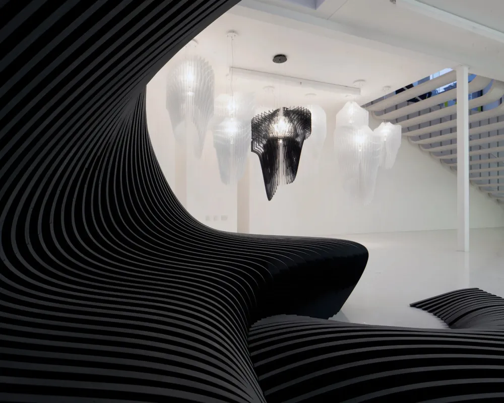 Slamp Suspensions>Aria XL Suspensions Noir