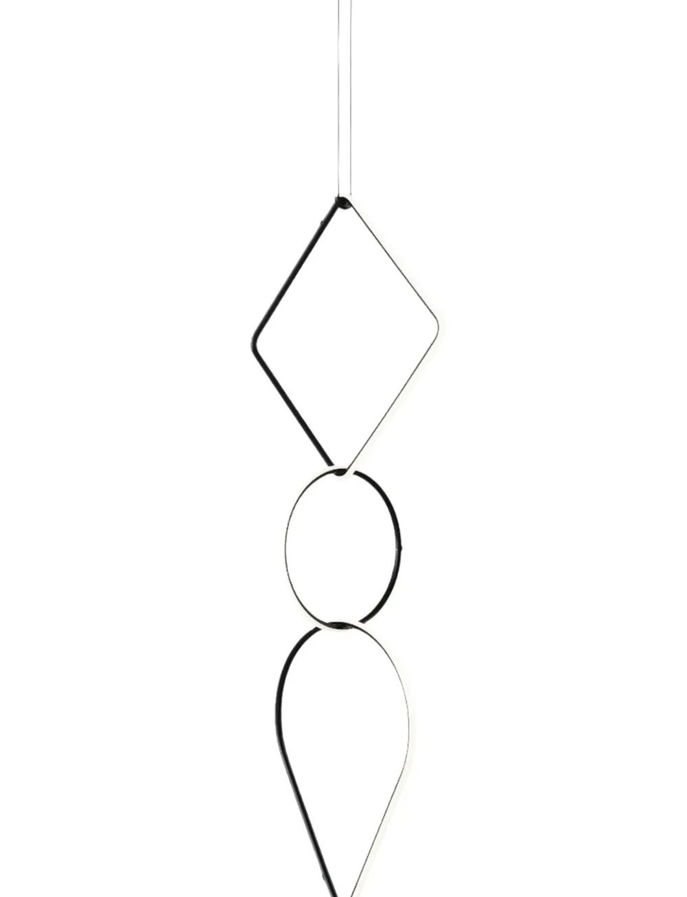 Flos Suspensions>Arrangements Composition 2 Suspensions Noir