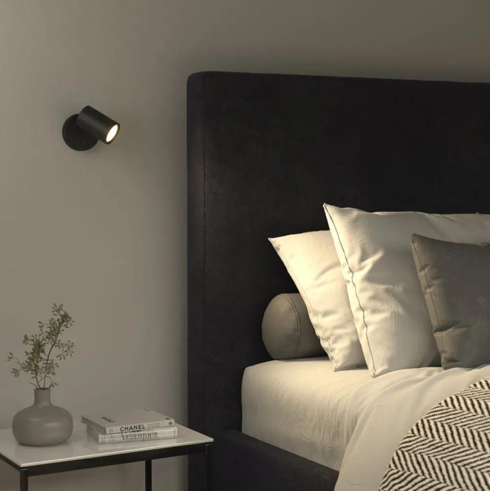 Astro Lighting Appliques>Ascoli Single avec interrupteur Liseuses