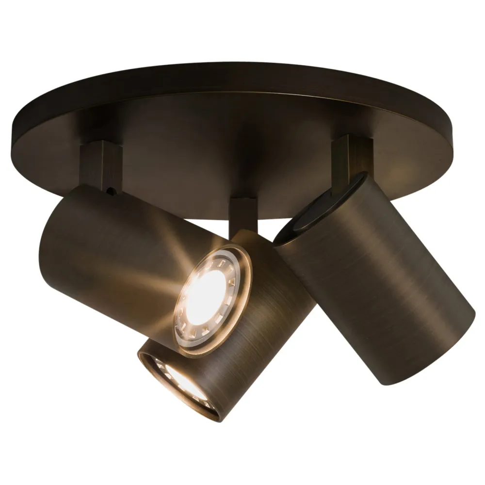 Astro Lighting Spots|Plafonniers>Ascoli Triple Round Spots multiples