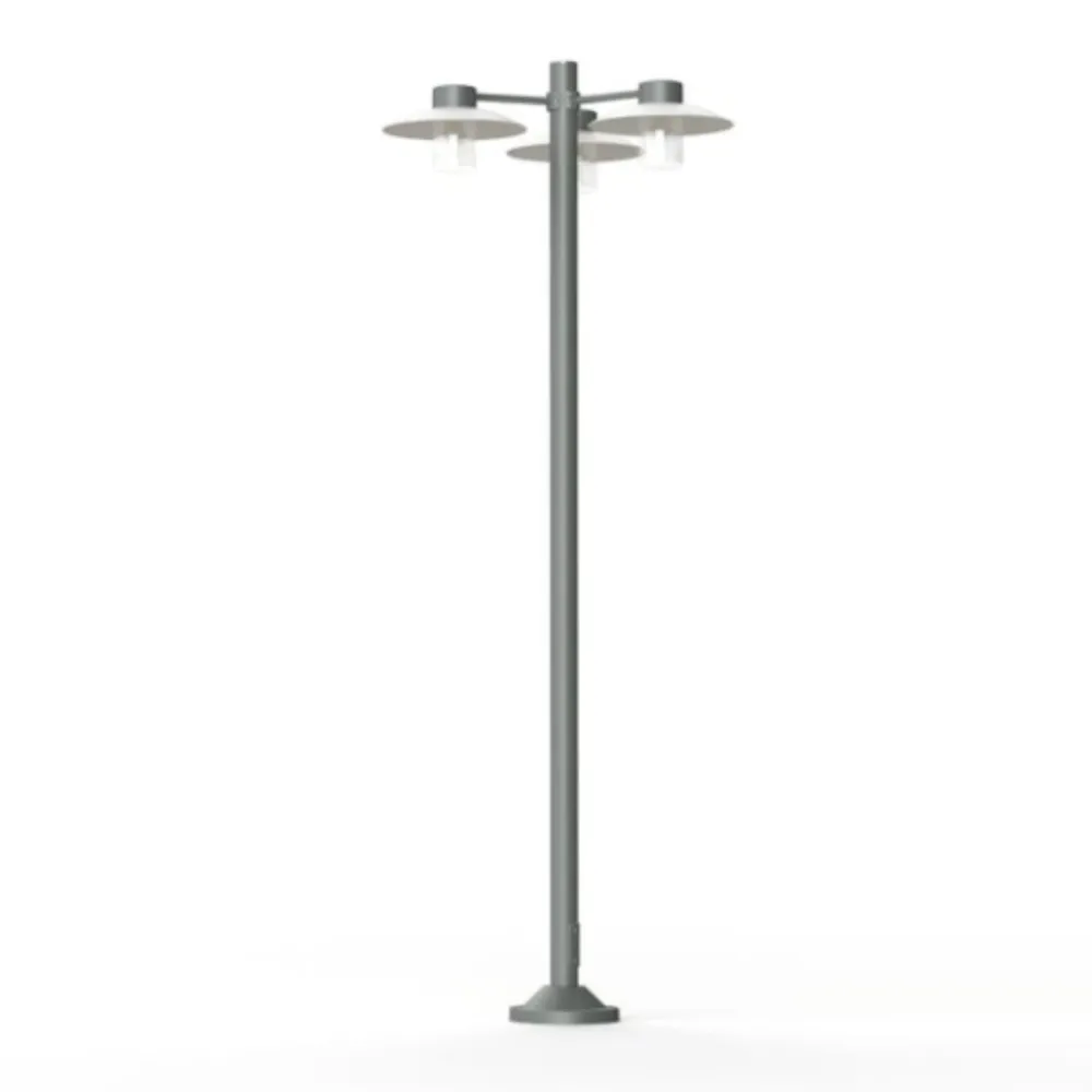Roger Pradier Lampadaires>Aubanne N°6 Verre Clair Lampadaires Outdoor