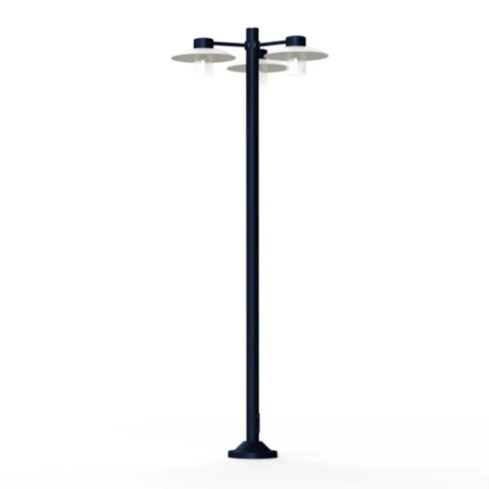 Roger Pradier Lampadaires>Aubanne N°6 Verre Clair Lampadaires Outdoor