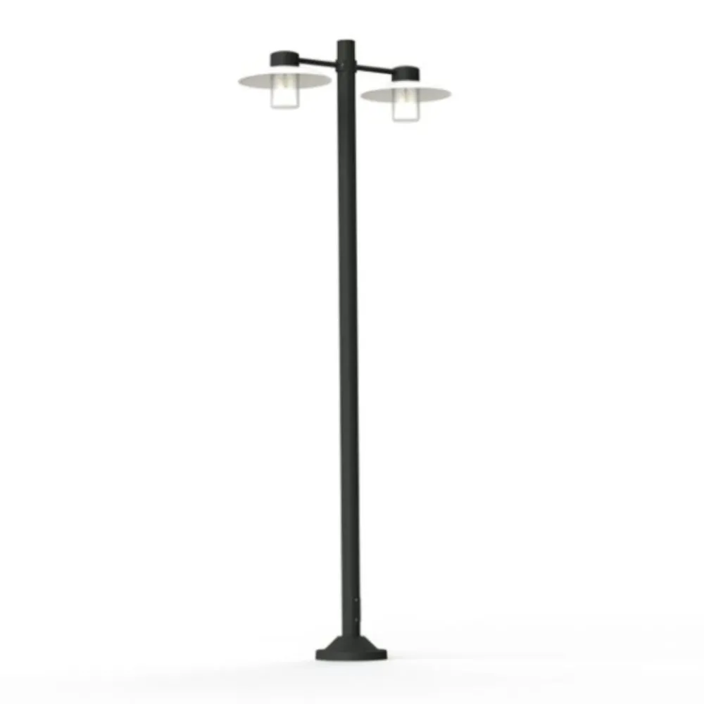 Roger Pradier Lampadaires>Aubanne N°5 Verre Clair Lampadaires Outdoor