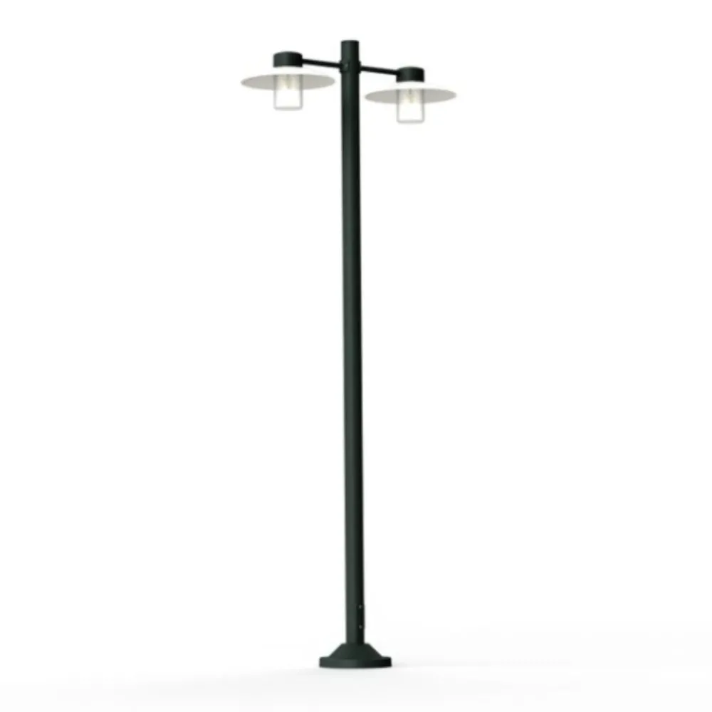 Roger Pradier Lampadaires>Aubanne N°5 Verre Clair Lampadaires Outdoor