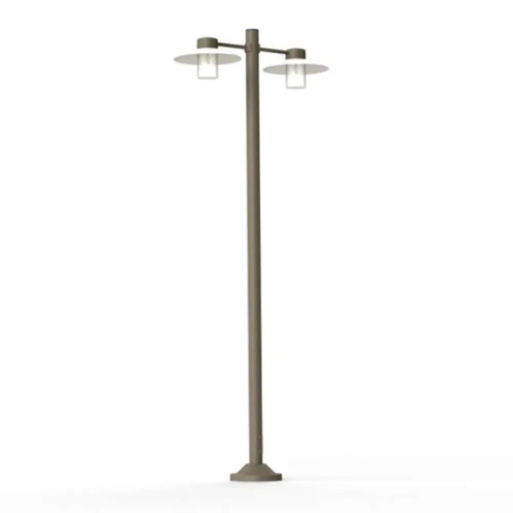 Roger Pradier Lampadaires>Aubanne N°5 Verre Clair Lampadaires Outdoor