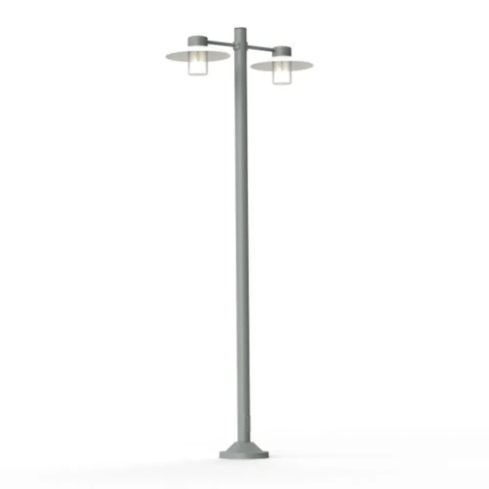 Roger Pradier Lampadaires>Aubanne N°5 Verre Clair Lampadaires Outdoor
