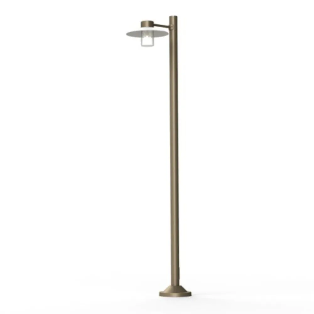 Roger Pradier Lampadaires>Aubanne N°4 Verre Clair Lampadaires Outdoor