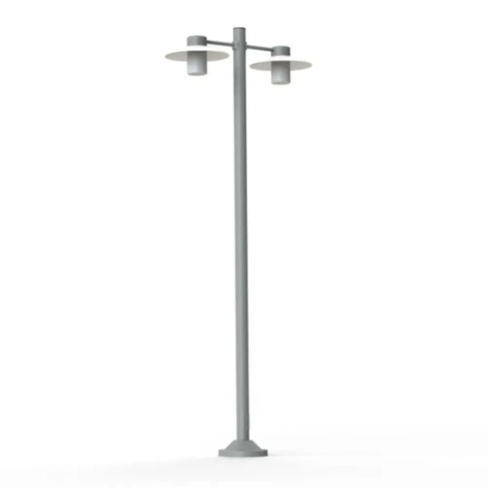 Roger Pradier Lampadaires>Aubanne N°5 Verre Dépoli Lampadaires Outdoor