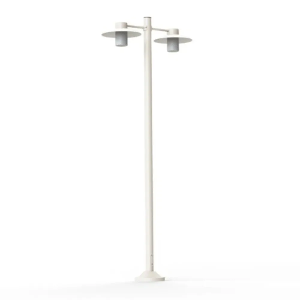 Roger Pradier Lampadaires>Aubanne N°5 Verre Dépoli Lampadaires Outdoor