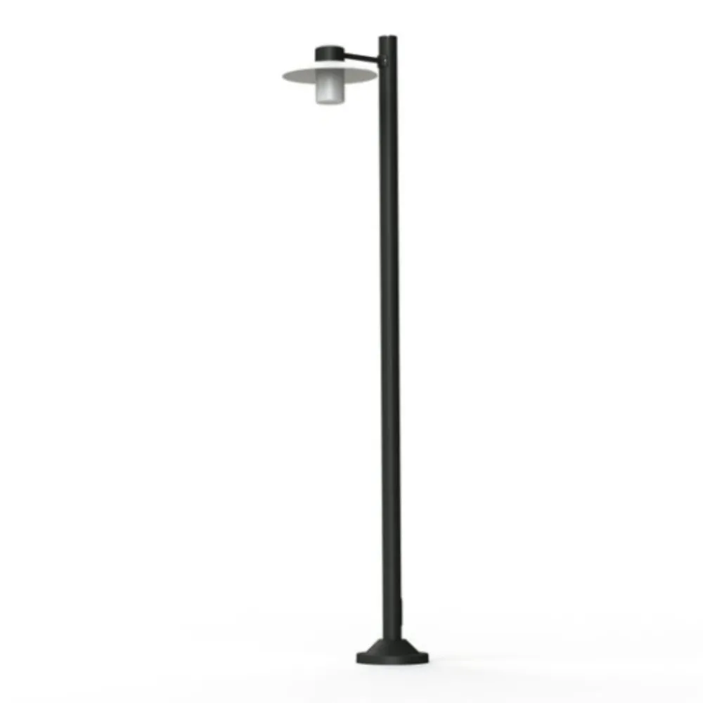 Roger Pradier Lampadaires>Aubanne N°4 Verre Dépoli Lampadaires Outdoor