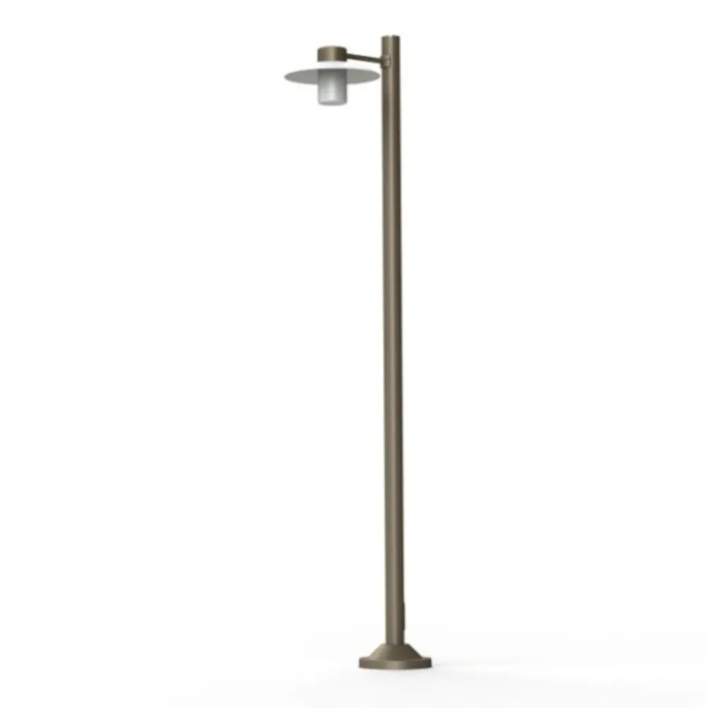 Roger Pradier Lampadaires>Aubanne N°4 Verre Dépoli Lampadaires Outdoor