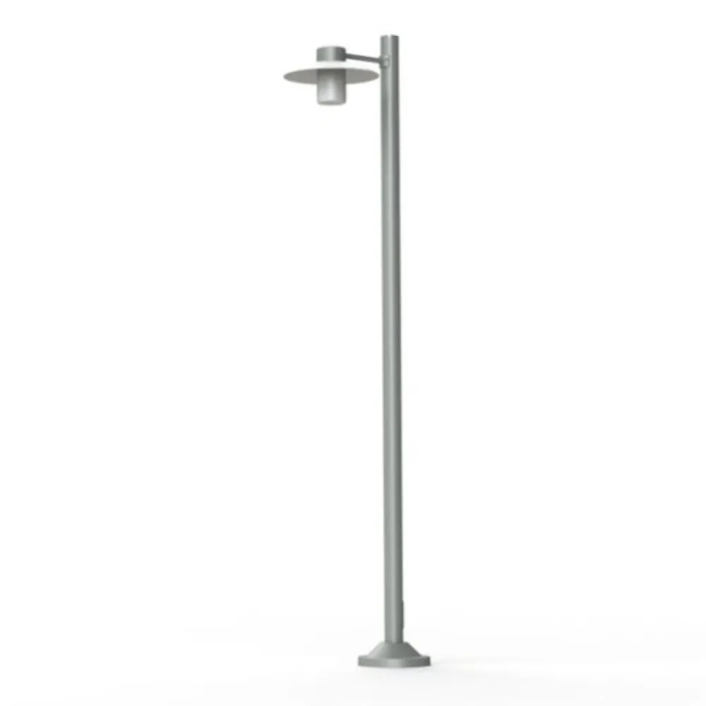 Roger Pradier Lampadaires>Aubanne N°4 Verre Dépoli Lampadaires Outdoor