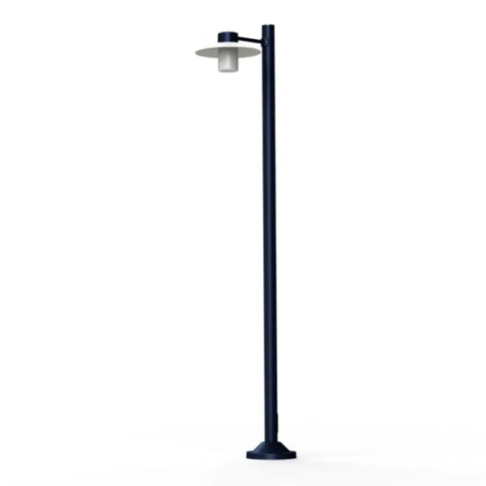 Roger Pradier Lampadaires>Aubanne N°4 Verre Dépoli Lampadaires Outdoor