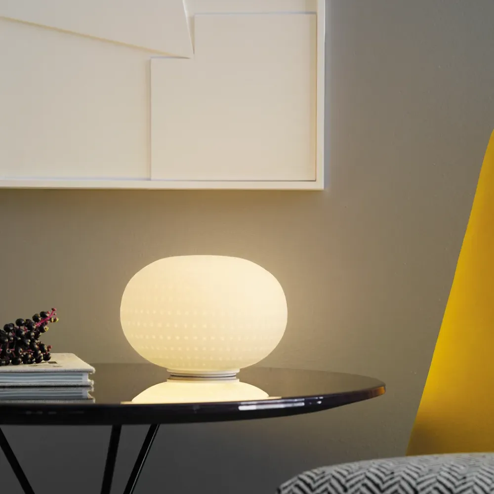 Fontana Arte Lampes À Poser|Lampes À Poser>Bianca Small Lampes de table LED Blanc