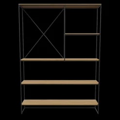 Fritz Hansen Étagères & Porte-Manteaux|Bibliothèques>Bibliothèque Planner Large Chêne-Noir