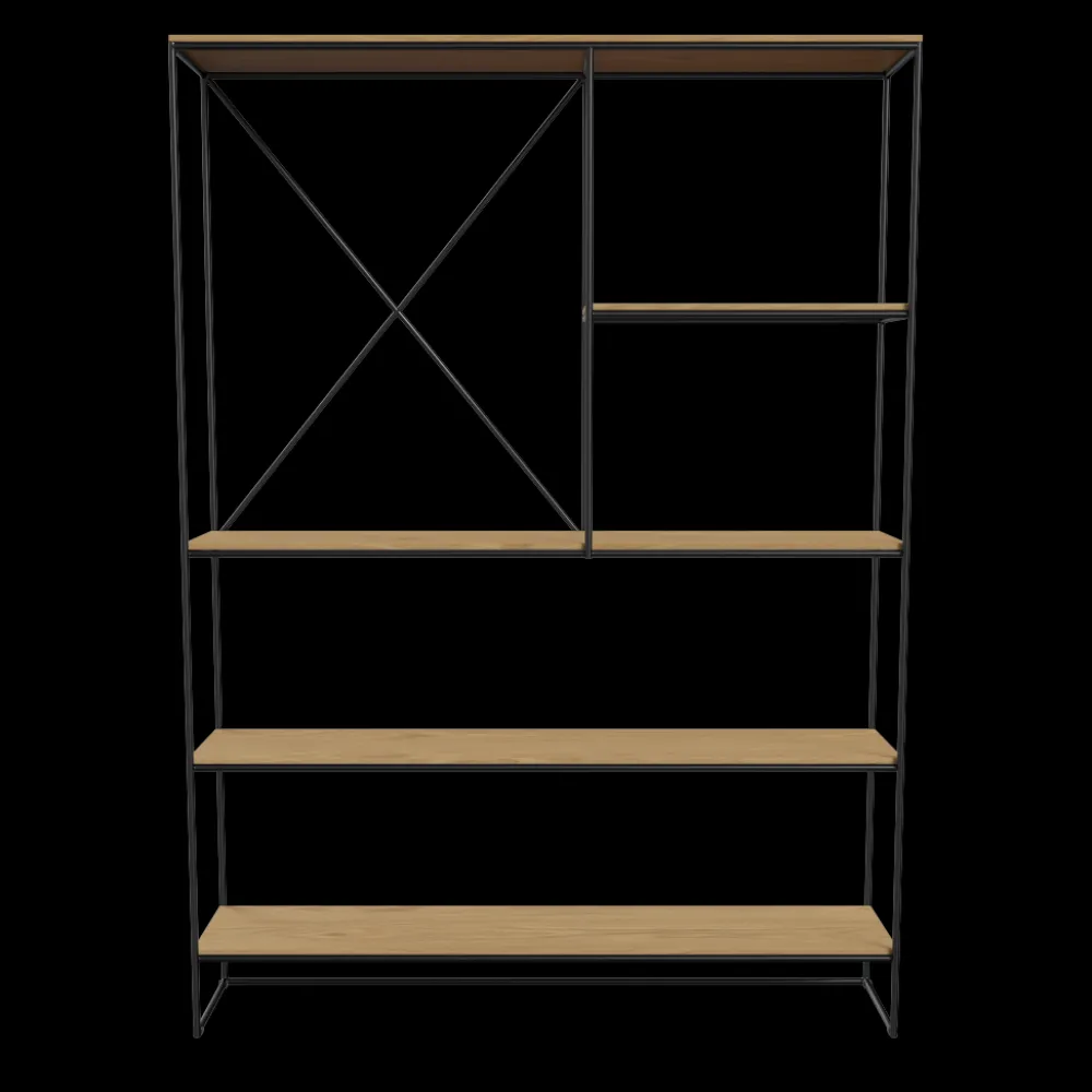 Fritz Hansen Étagères & Porte-Manteaux|Bibliothèques>Bibliothèque Planner Large Chêne-Noir