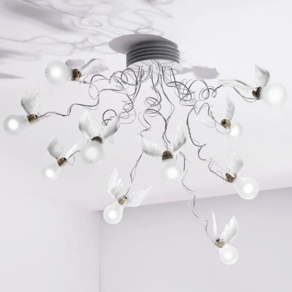 Ingo Maurer Plafonniers>Birdie's nest LED