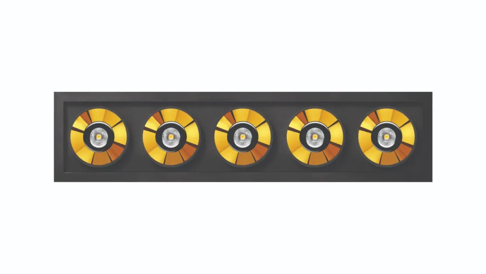 Arkos Light Spots>Black Foster 5 Spots