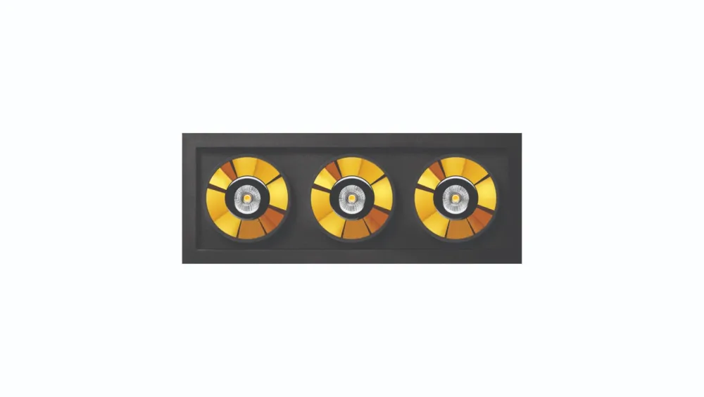 Arkos Light Spots>Black Foster 3 Spots