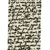 Nanimarquina Tapis>Black on White Manuscrit Runner Tapis Noir-Blanc