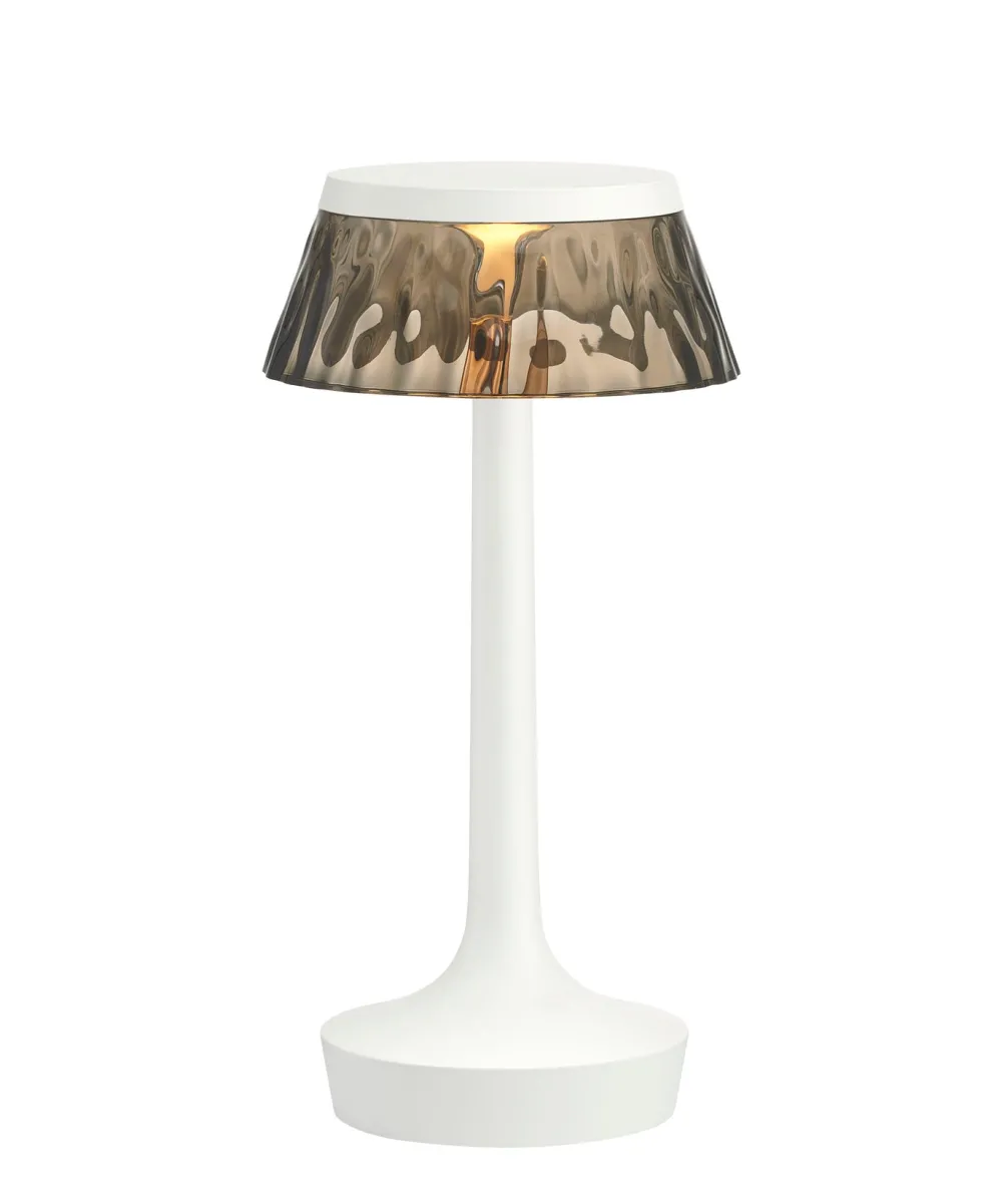 Flos Lampes Nomades|Lampes À Poser>Bon Jour unplugged blanc Baladeuses et nomades LED