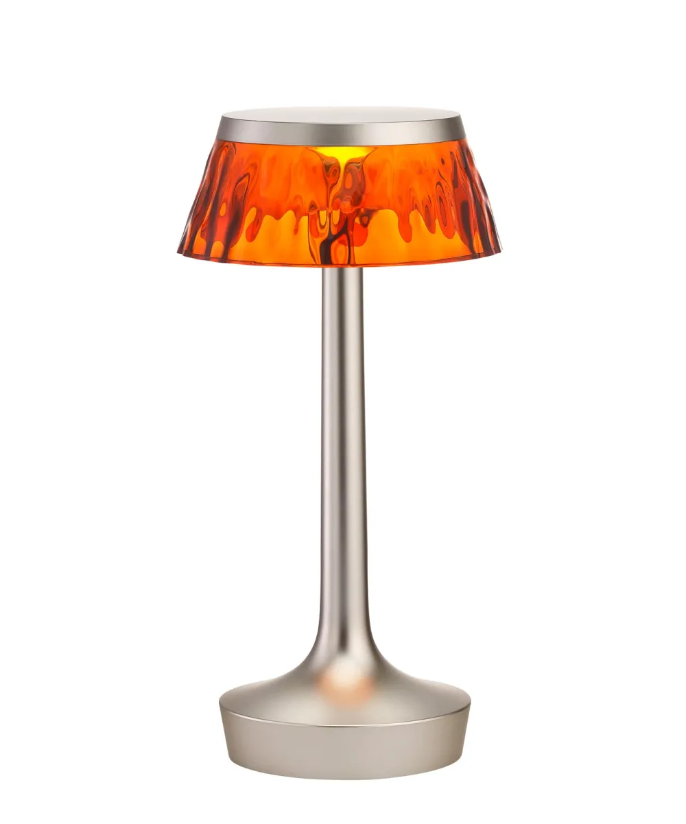 Flos Lampes Nomades|Lampes À Poser>Bon Jour unplugged chrome mat Baladeuses et nomades LED