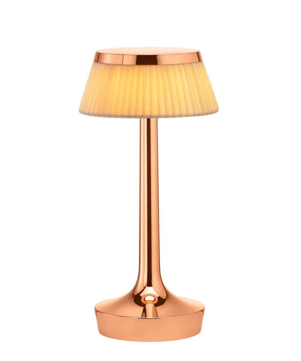 Flos Lampes Nomades|Lampes À Poser>Bon Jour unplugged cuivre Baladeuses et nomades LED