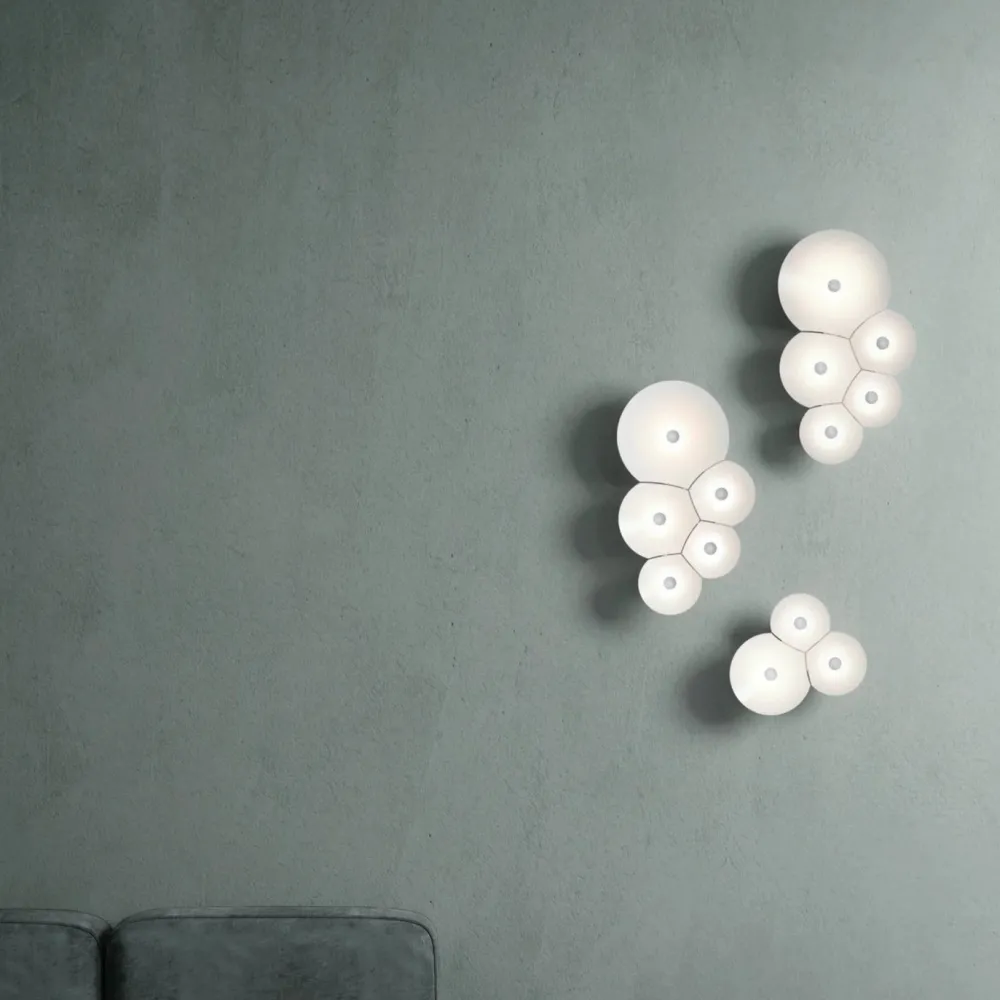 Luceplan Plafonniers>Bulbullia Blanc 37x31 Plafonniers