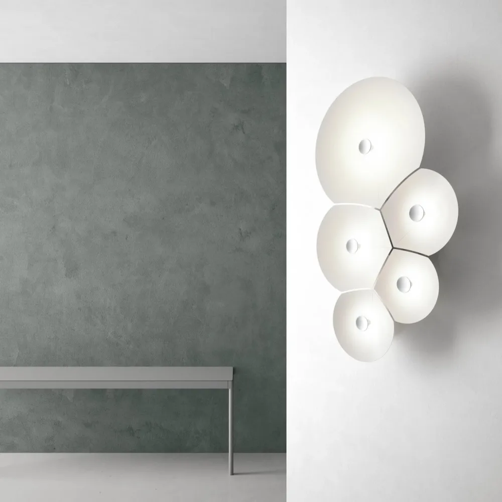 Luceplan Plafonniers>Bulbullia 62x37 Plafonniers Blanc