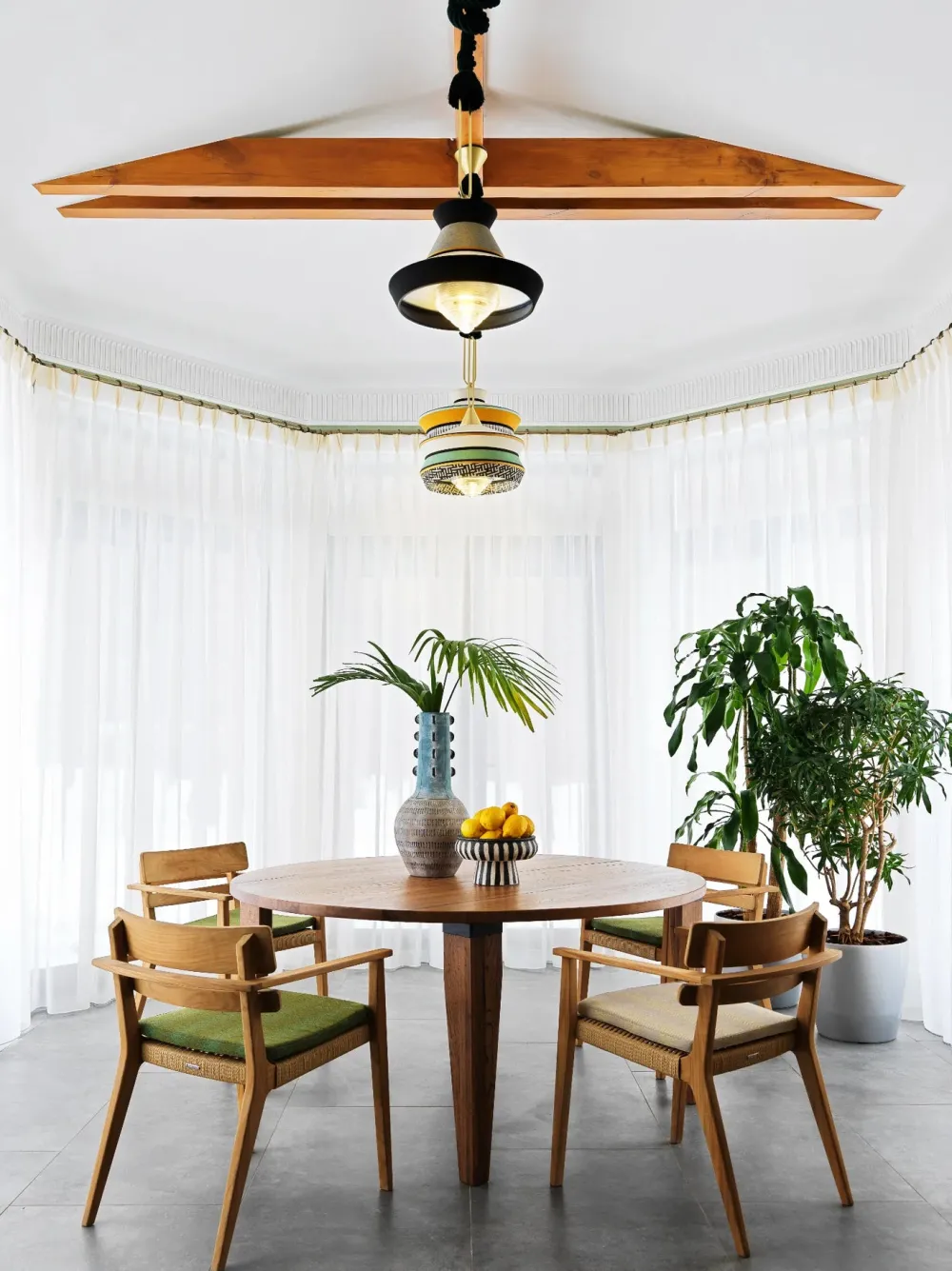 Contardi Suspensions|Suspensions>Calypso Guadaloupe XL Indoor Suspensions Noir et Blanc