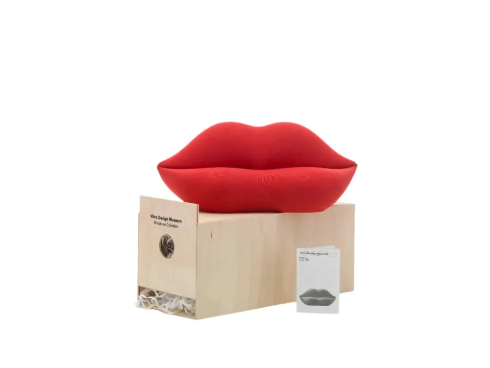 Vitra Chaises>Chaise Bocca Miniature Rouge