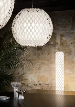 Slamp Suspensions>Charlotte Globe Suspensions Blanc