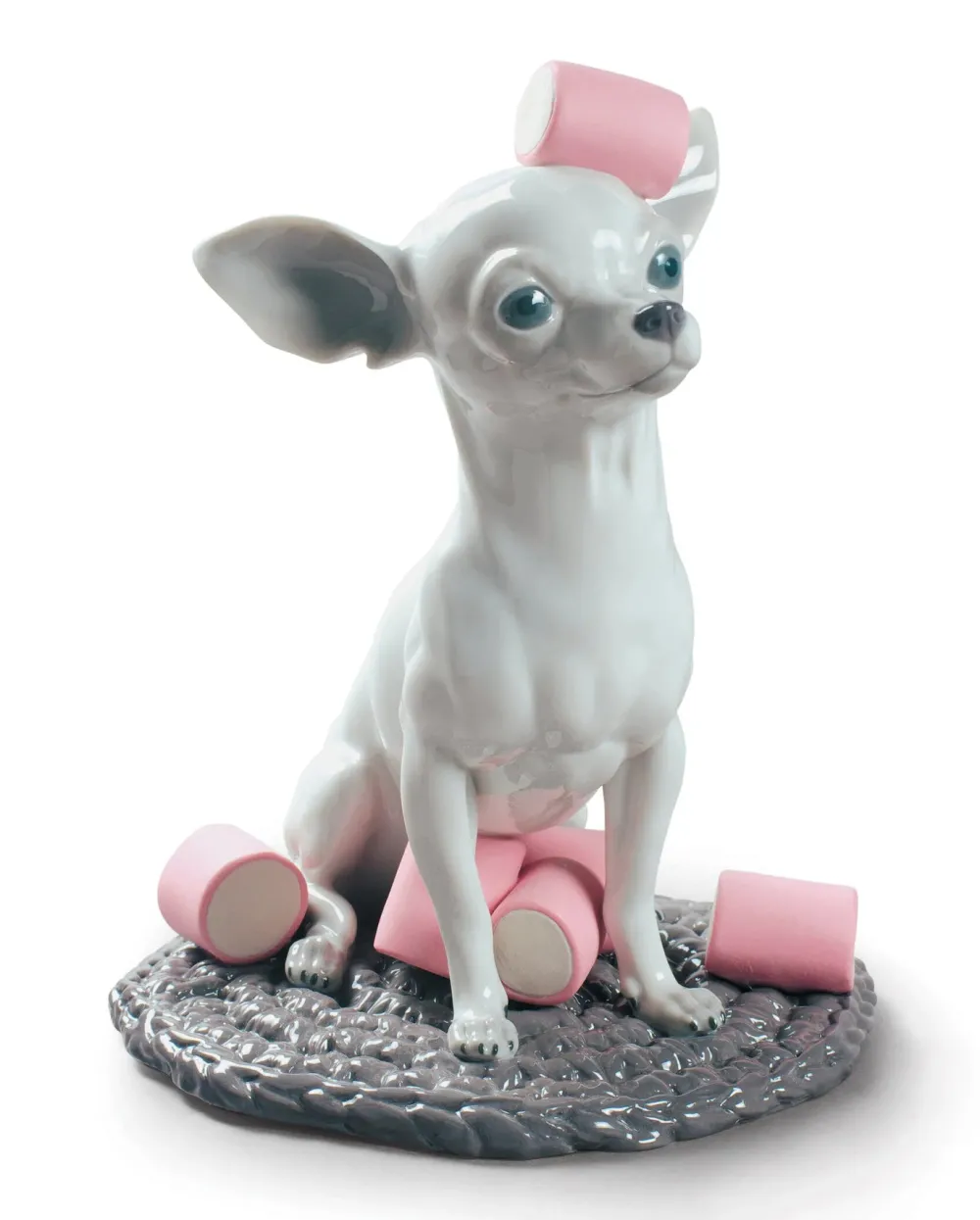 Lladro Enfant|Figurines>Chihuahua Figurines Blanc