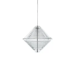 Tom Dixon Suspensions>Cône press Suspensions LED Transparent