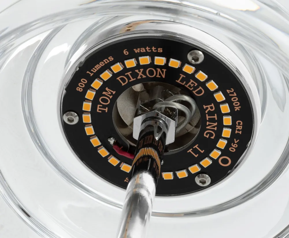 Tom Dixon Suspensions>Cône press Suspensions LED Transparent